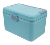 Anneome Caja Organizadora de Medicina Grande con Asas Caja Multifuncional de Almacenamiento Médico Portátil con Compartimentos Múltiples para Hogar Viaje y Primeros Auxilios