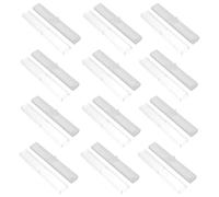 Anneome Caja para Bolígrafos de Plástico Translúcido 12 Unidades, Estuche Individual para Regalos y Almacenamiento Escolar