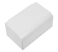 Anneome Caja para enchufes exterior doble con función impermeable y adhesiva, cubierta resistente para tomas eléctricas en ambientes al aire libre