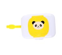 Anneome Caja Portátil para Toallitas Húmedas de Diseño con Botón para Fácil Acceso Material PP Premium sin Olor Ligera y Resistente al Polvo para Viaje y Uso Infantil