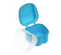 Anneome Caja Protectora Para Prótesis Dental Estuche Duradero Con Colgante Para Guardar y Limpiar Caja Protesis Dental