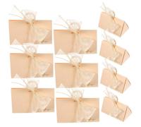 Anneome Cajas De Embalaje De Dulces Versátiles 10 Unidades Cajas De Envío Con Asas De Madera Para De Bodas Cumpleaños Y Fiestas