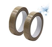 Anneome Cinta de Lino Decorativa 1.5Cm para Manualidades Enmascarar Scrapbooking Artesanales para Decorar Diarios y Tarjetas
