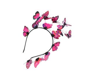 Anneome Diadema Simulada Ligera y Cómoda Aro Creativo para Cabello Femenino Diseño Distintivo para Fiestas y Ocasiones Especiales Flexible sin Apretar Tocado para Boda y Diario