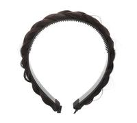 Anneome Diadema Trenzada Antideslizante para Mujer Banda para Pelo con Diseño de Trenza de Espina de Pescado Cómoda y Duradera para Deportes y Maquillaje