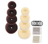 Anneome Donut para Moños con Horquillas Coleteros Accesorios para Peinados de Mujeres y Niñas Herramientas Versátiles para Elegantes Bodas