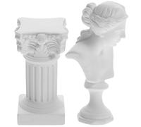 Anneome Figuras de diosas y decoración de Resina, Escultura de Resina White, 1 Juego, para decoración del hogar y Oficina, diseño Realista y fácil de Transportar