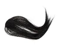 Anneome Flequillo con Clip para Mujer Extensión de Flequillo con Patillas Temporal de Cabello Humano Natural Medio Corte Color Natural Uso Cómodo para Cambio de Estilo Diario