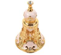 Anneome Frascos de perfume de vidrio para aceites esenciales, botellas vacías recargables, estilo Medio Oriente, aptas para viajes y líquidos variados