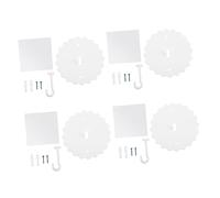 Anneome Gancho Adhesivo para Mosquitera de Cama Soporte de Techo para Colgar Mosquiteros Instalación y Interiores para Dormitorios y Cunas