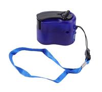 Anneome Generador Manual USB Portátil Azul Luz LED de Emergencia, Banco de Energía para Exteriores y Carga Móvil, Adecuado para Camping, Senderismo y Situaciones de Emergencia