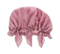 Anneome Gorro Diseño Ergonómico de Satén Imitación Seda Púrpura para Dormir y Cuidado Capilar para Mujer Adulta y Maternal Adecuado para Dormir y Confinamiento
