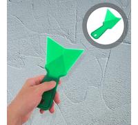 Anneome Juego de 10 Llanas para Esquinas Interiores y Exteriores de Paneles de Yeso Herramienta de Plástico para Forma a Bordes Pequeños Llana para Concreto y Yeso Color Verde Tamaño