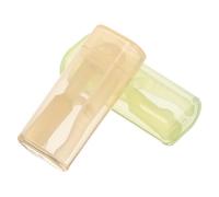 Anneome Juego de 2 Pinzas Portátiles para Lentes de Contacto con Punta Suave de Silicona, Herramienta de Extracción y Aplicación para Lentes Blandas, Compacto y Ergonómico,