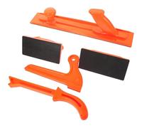 Anneome Juego de 5 Piezas de Bloques de Empuje para Carpintería Herramienta de Seguridad para de Mesa Fresadoras y de Cinta Suela Antideslizante y Diseño Ergonómico para Trabajos