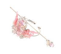 Anneome Juego de Horquilla Clásica Han para Mujer en Aleación Rosa, Accesorios Delicados Estilo Chino Tradicional, Adecuado para Fiesta y Fotografía