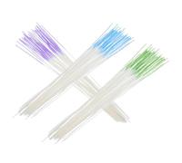 Anneome Kit de 180 Piezas de Hilo Limpiador para Perforaciones de Oreja en Verde Morado y Rosa para Limpieza Segura y Efectiva de Perforaciones Adecuado para Piel Sensible y Cuidado