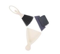 Anneome Kit de Limpieza de Escritorio con Mini Escoba y Recogedor Pequeño Portátil Cepillo de Mano para Polvo Casa Oficina y Coche Compacto para Teclado y Productos Digitales