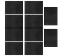 Anneome Láminas de Plástico Rígido y Delgado para Insertos de Tarjetas y Protectores de Página, 10 Hojas de PVC Mate 0,2 MM, Resistentes y Cortables para Proyectos Creativos