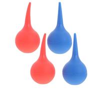 Anneome Limpiadores De Oídos De Goma 4 Piezas 75ml Succión, Diseño Seguro y Portátil Para Adultos y Niños, Accesorios Para Lavado De Oídos, Limpieza Profunda De Cerumen Casa y Uso Múltiple