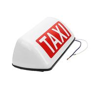 Anneome Luz de Techo para Taxi LED Base Fija y Material Plástico, Señal Luminosa para Coche Diseño Retro y Uso en Variedad de Escenarios Color Aleatorio