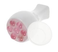 Anneome Manual Face Roller Massage Tool Rotatable Crystal Skin Care Device For Neck And Face Puffiness Reduction Portable Handheld Sculpting Massager