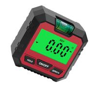 Anneome Medidor Digital de Ángulos Precisión con Imán para Carpintería Transportador Electrónico con Pantalla LCD y Función de Retención para Construcción y Medición Precisa