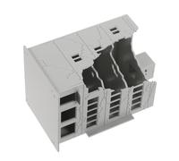 Anneome Modelo De Edificio Dañado por Batalla Modelo De Arquitectura Ciudad En Ruinas Mesa De Arena para Armar Edificios En Ruinas Mesa De Arena para Armar Casa