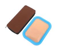 Anneome Modelo de Piel de Silicona para Acupuntura para Principiantes Simulación Realista Resistente y Reutilizable Kit de Práctica Portátil para Enseñanza y Demostración