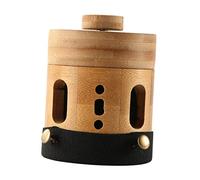 Anneome Moxa Portátil sin Humo Quemador de Conos para Moxibustión Caja de Masaje Corporal Antiquemaduras para Uso Abdomen Espalda y Circulación y