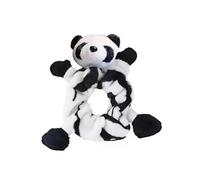 Anneome Panda de Peluche Adorable Coletero Elástico Suave para Moños y Coletas Banda Extensible Ligera y para Cabello Grueso Rizado y Accesorio Resistente y