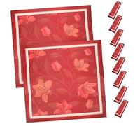 Anneome Papel De Transferencia Para Cerámica 10 Hojas Decorativas De Papel Gofrado Para