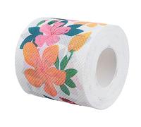 Anneome Papel en Rollo Papel Higiénico con Estampado de Peonías Pañuelo de Papel Servilleta Desechable