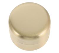 Anneome Pastillero Portátil de Acero Inoxidable Grande, Caja Organizadora Hermética para Medicamentos, Mini Contenedor Metálico Resistente y Sellado para Viaje y Uso Diario