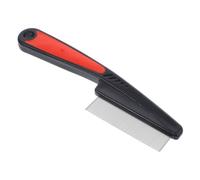 Anneome Peine de Dientes de Acero Inoxidable para Hombres y Peine Caspa Portátil Resistente y Fácil de Limpiar para Cabello y Mascotas Cuidado Profesional del Cabelludo