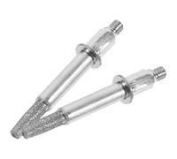 Anneome Piedras de Afilar para Motosierras 4.8 Mm 2 Piezas Brocas de Acero de Alta Resistencia para Afilado y Pulido de Cadenas, Accesorio Compacto para Uso en Jardín y Exterior