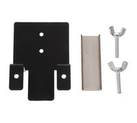 Anneome Pinzas Antideslizantes para Colchón Retenedor, Tope de Colchón de Acero Negro, Soporte para Marco de Cama, sin Perforaciones