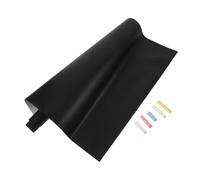 Anneome Pizarra para Pared de Tiza Autoadhesiva Negra de Pp, Borrable y Resistente a Manchas, con Tizas, para Tableros de Mensajes Familiares y Manualidades en Pared, Adultos