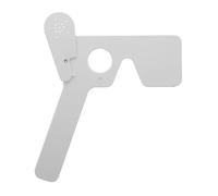 Anneome Placa Oclusora Ocular de Plástico Abs Ligera para Niños en Edad Preescolar y Adolescentes, Cubre el Ojo sin Presión Adecuado para Pruebas de Visión en Familia y Escuela