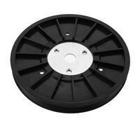 Anneome Polea De Correa para Bicicleta Estática 5pk Tres Ojos, Accesorio De Rueda Transmisión para Bicicleta De Fitness, Material Resistente, Compatible y Uso Entrenamiento Doméstico