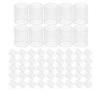 Anneome Relleno De Almohada De PE Transparente Inserciones De Tubo para Almohada Relleno Tubular Transpirable con Soporte Cervical Bolsa De 500 G para Hogar Y Oficina