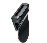 Anneome Reposapiés de Baño Negro Antideslizante de Aluminio de Aviación Pedal de Apoyo para Ducha Escalón Auxiliar para Afeitado y Cuidado Personal Accesorio Higiénico para Baño y SPA