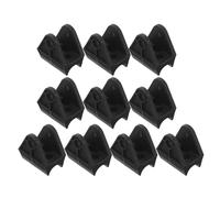 Anneome Reposapiés Desmontable para Silla de Ruedas Soporte en U de Plástico, 22 Mm, 10 Piezas de Repuesto Compatibles, Accesorios para Movilidad y Ayuda Diaria
