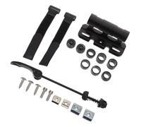 Anneome Soporte Horquilla Delantera Bicicleta para Barras Techo Coche Fijación Rápida Resistente Intemperie Compatible Suv y Montaña Estabilidad Mejorada y Montaje Fácil