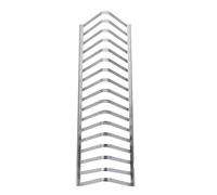 Anneome Soporte para Barbacoa Plegable de Acero Inoxidable para Picnic y Asado Portátil Resistente y Fácil de Limpiar para Uso Interior y Exterior