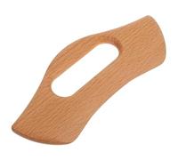Anneome Tablero de Gua Sha de Madera de Haya Pulida para Masaje Facial y Corporal Herramienta Dual para Relajación Muscular y Cuidado Piel Uso Completo para Alivio de Fatiga y Molestias