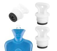 Anneome Tapones de Sellado para Botellas de Agua Caliente, 2 Piezas Arandelas Medianas de 18mm, Tapón de Goma Antifugas Adecuado para Bolsas Térmicas