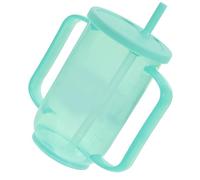 Anneome Taza Antiderrame para Pacientes Discapacitados y Ancianos con Diseño Inclinado y Pajita para Dietas Líquidas y Alimentación Convaleciente Práctica y Ergonómica