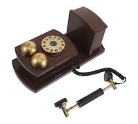 Anneome Teléfono Retro de Pared Vintage Instalación sin Esfuerzo y Diseño Decorativo en Hierro para Bar y Café Estilo Clásico Atemporal