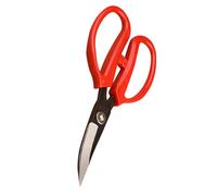 Anneome Tijeras Curvas Carbono Para Cuero y Tela Con Mango Ergonómico Tijeras De Sastre Versátiles Para Costura Corte De Goma y Manualidades Hogar